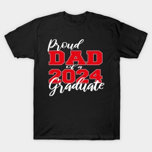 proud dad of a 2024 graduate T-Shirt